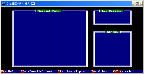 SA-20 Initial Screen